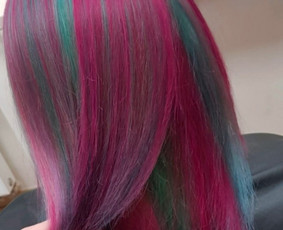 Plaukų tiesinimas - Plaukų dažymai įvairiomis technikomis, kirpimai, procedūros - 4