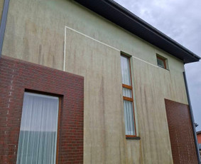 Fasadų plovimas - Stogų, fasadų, trinkelių, tvorų plovimas - 1