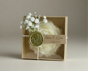 Sojų va&scaron;ko žvakės - Personalizuotos rankų darbo dovanos - 4