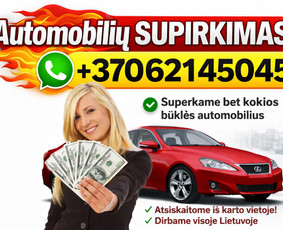 Automobilių supirkimas - Parduok Automobilį &Scaron;iandien &ndash; Pinigai I&scaron; Karto! - 1