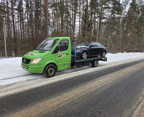 Techninė pagalba kelyje - Tralo paslaugos kroviniu pervezimas - 1