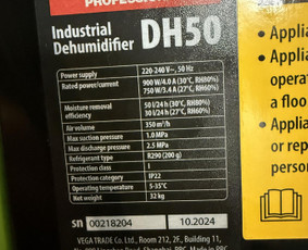 Įvairios technikos nuoma - Nuoma,naujas Profesionalus drėgmės surinkėjas - 2