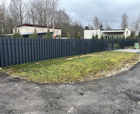 Medinės tvoros - Akcija Tvorų montavimas Akcija - 2