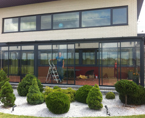 Terasų stiklinimas - Langų gamyba ir montavimas visoje Lietuvoje - 4