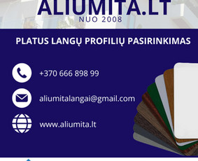 Langų gamyba ir montavimas visoje Lietuvoje / UAB Aliumita / Darbų pavyzdys ID 4298821