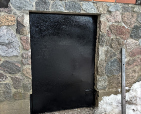 Metalinės durys, gamyba - Aliuminio, juodo bei spalvoto metalo suvirinimas, gamyba - 1