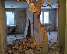 Butų, garažų, sandėlių valymas/šiukšlių išvežimas / Krovinių pervežimas / Darbų pavyzdys ID 4299339