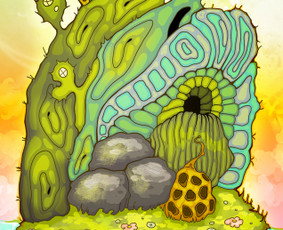 Knygų iliustravimas - Iliustravimas. &Scaron;aržai. Tapyba. Vokeliai/atvirukai - 2