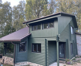 Medinių namų ir kitų paviršių dažymas / Emko projects / Darbų pavyzdys ID 4300127