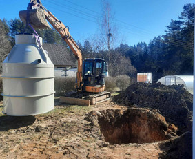 Statybos, apdaila - Vandentiekio, nuotekų, drenažo sistemų įrengimas - 1