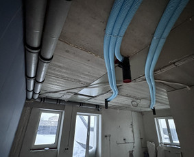 Ventiliacija, vėdinimo sistemos - &Scaron;ildymo, &scaron;aldymo ir vėdinimo sistemų montavimas - 3