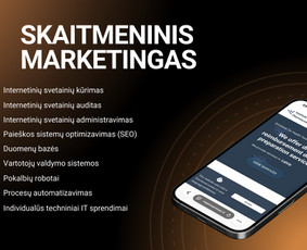 Interneto svetainių kūrimas - Internetinių svetainių, web aplikacijų kūrimas - 1