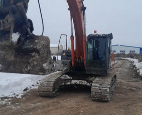 Statybos, apdaila - Ekskavatoriaus vik&scaron;rinio 22t nuoma su operatoriumi - 1