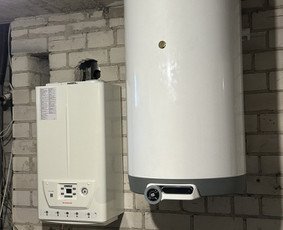 Dujinio katilo pajungimas - Visos Santechniko paslaugos, Все Сантехнические услуги - 2