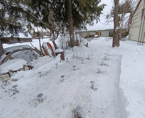 Statybos darbai - Polių sriegimas - 1