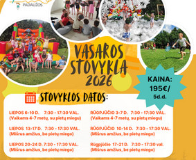 Stovyklos vaikams - Vasaros stovykla vaikams - 1