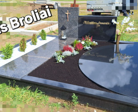 Akmens graviravimas - Paminklai. Uždangos. Antkapiai. Stalvir&scaron;iai. Laiptai. - 4