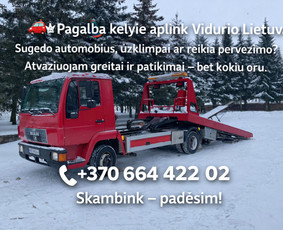 Techninė pagalba kelyje - Pagalba Kelyje Kėdainiai - 1