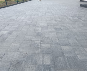 Aplinkos tvarkymas, apželdinimas - Trinkelių klojimas ir kiti darbai - 4