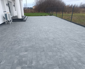 Aplinkos tvarkymas, apželdinimas - Trinkelių klojimas ir kiti darbai - 3