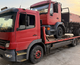 Tralo paslaugos - Klaipėda Technikos pervežimas, tralo paslaugos, autovežis - 3