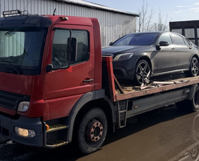 Tralo paslaugos - Klaipėda Technikos pervežimas, tralo paslaugos, autovežis - 1