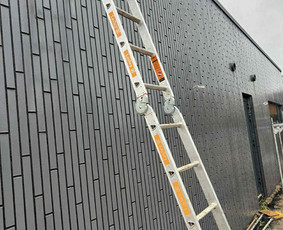 Fasadų apdaila, dažymas - Klinkerio klijavimas, fūgavimas - 2