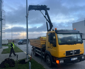 Transportas - Savivartis, kranas-fiskaras-manipuliatorius. - 4