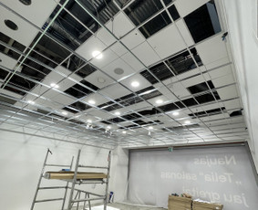 Pakabinamų lubų montavimas - Armstrong lubų montavimas - 3