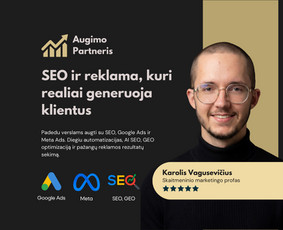 Rinkodara (marketingas) - Seo + Google Ads, kurie realiai atveda klientus + Ai Seo - 1