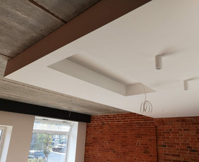 Pakabinamų lubų montavimas - Apdailos darbai nuo nulio iki raktų - 2