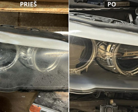 Žibintų poliravimas - Dažymo bei poliravimo paslaugos - 1