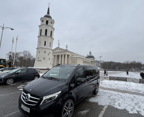 Keleivių pervežimas - Mikroautobuso Mercedes Benz nuoma su vairuotoju - 1