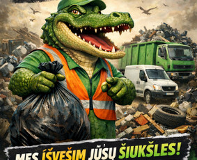 &Scaron;iuk&scaron;lių i&scaron;vežimas: statybinių ir kt. - Butų, garažų, sandėlių valymas/&scaron;iuk&scaron;lių i&scaron;vežimas - 1