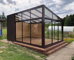 Terasų stiklinimas - Stoginės, stiklinimas - gamyba ir montavimas - 1