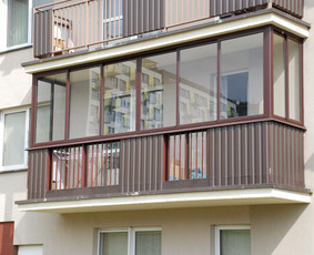 Balkonų stiklinimas - Stoginės, stiklinimas - gamyba ir montavimas - 2