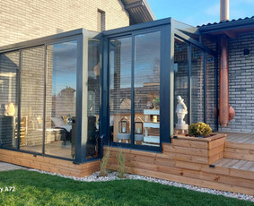 Interjeras, baldai - Stoginės, stiklinimas - gamyba ir montavimas - 4