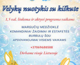 Pramogos vaikams - Animatorių paslaugos - 1