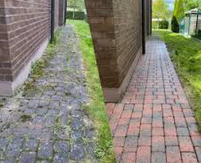 Softwash fasadu , Terasų , Trinkelių plovimas / Supervalymas / Darbų pavyzdys ID 4307893