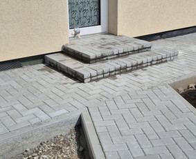 Laiptai i&scaron; trinkelių - Trinkelių klojimas, tvoros, drenažas, grindų dangos klojimas - 2