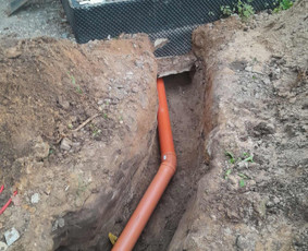 Lietaus nuotekų tinklų montavimas - Santechnikos darbai - 3