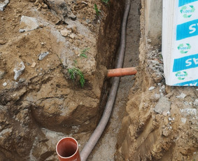 Drenažo įrengimas - Santechnikos darbai - 2