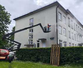 Srautinis valymas - Stogų, trinkelių, fasadų plovimas, dažymas - 3