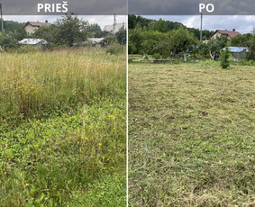 Aplinka, sodas - Gerbūvio darbai - 1