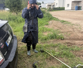 Žolės pjovimas, medžių pjovimas, atliekų išvežimas / Gamtaplius MB / Darbų pavyzdys ID 4309317
