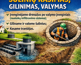 Statybos, apdaila - Nuotekų sistemų įrengimo paslaugos. - 3