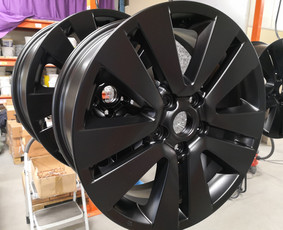 Srautinis valymas - Miltelinis dažymas Metalo gaminių dažymas - 2