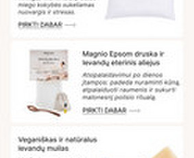 Efektyvus Email Marketing - automatizacijos, naujienlaiškiai / Lukas / Darbų pavyzdys ID 4310305