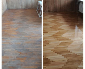Grindų &scaron;lifavimas - Parketo,parketlenčių, visų medinių grindų atnaujinimas. - 4