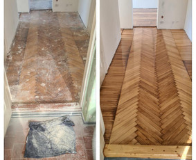 Grindų &scaron;lifavimas - Parketo,parketlenčių, visų medinių grindų atnaujinimas. - 3